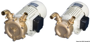Professional bronze self-priming pump 120 l/min