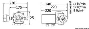 Alternative view of WHALE Universal fresh water pump 12 l/min 12 V