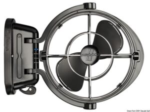 Alternative view of CAFRAMO Sirocco fan black 12/24 V