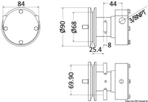 Alternative view of NAUCO ST910 type pump