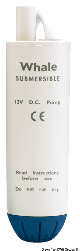 Whale submersible pump 12 V 3 A