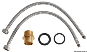 Alternative view of Jessy kitchen tap w/spray nozzle
