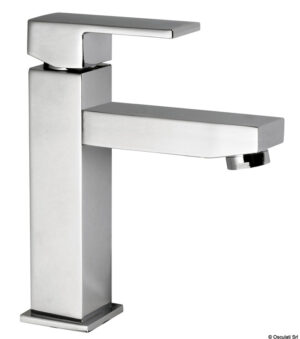 Square short mixer for toilet sink