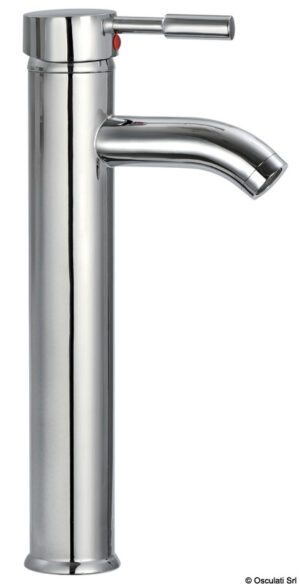 Diana high column toilet sink mixer chromed brass