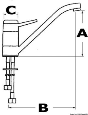 Alternative view of Olivia single-control mixer f. kitchen