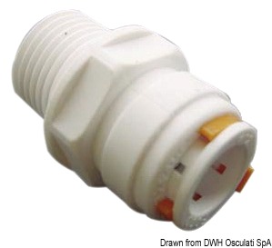 1/2" female/male fitting