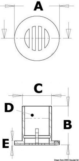 Cockpit drain 1" - Image 2