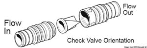 Alternative view of Whale in-line check valve 19/25 mm