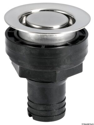 Flush cockpit drain w/AISI 316 head
