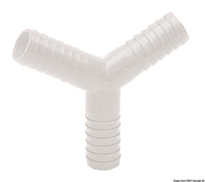 Nylon Y-fitting 10 mm