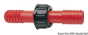 Alternative view of Nylon cylindrical hose fitting 12 mm