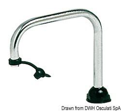 Telescopic spout aluminum and nylon