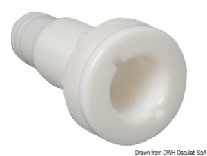 Nylon/fiberglass seacock 2"1/4 38 mm