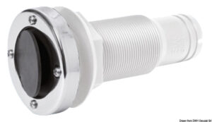 Nylon/fiberglass seacock 1"1/2 38 mm