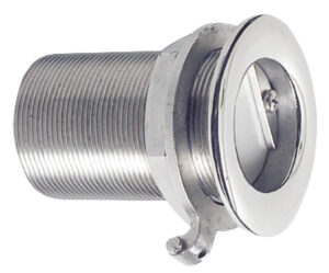 Seacock with check valve 1" 1/2
