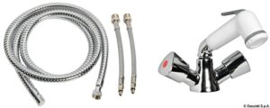 Mixer tap w/swivelling shower