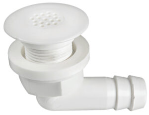 Shower nylon drainer w/filter 19 mm