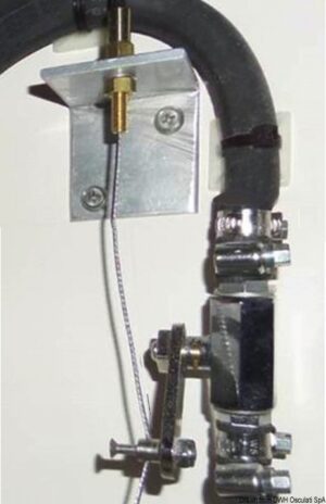 SS bracket f. flexible remote control
