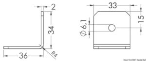 SS bracket f. flexible remote control - Image 3