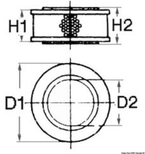 Air filter for VOLVO engine 858488-0 - Image 2