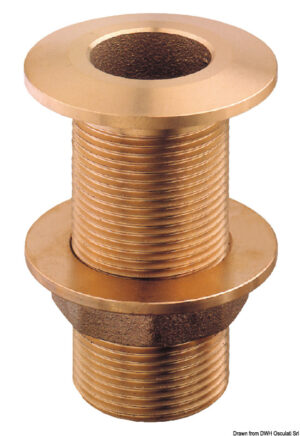 GUIDI bronze skin fitting 1/2"
