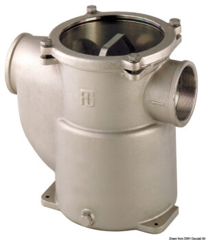 Special water cooling filter nickelplat. RINA 1"