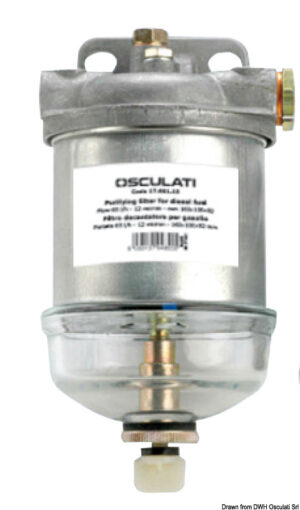 Purifying filter for diesel oil 65 l/h
