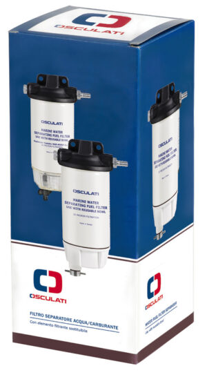 Alternative view of Filter separator w/aluminium collection tray