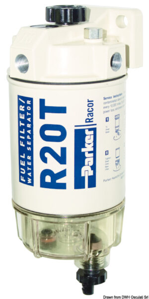 RACOR water/fuel separator 114 l/h