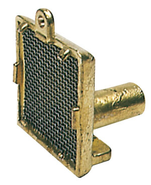 Vertical suction strainer marine brass
