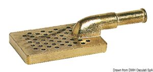 Brass suction strainer, very large
