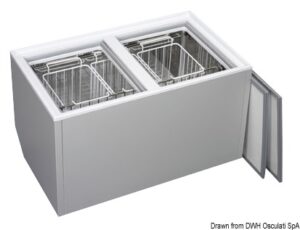ISOTHERM refrigerator/freezer BI92 95 l
