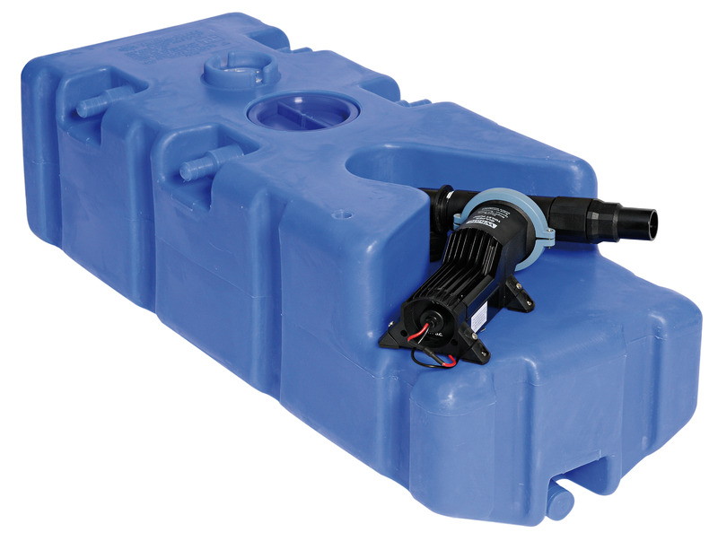 Waste water tank w/macerator 24 V 100 l 1 Waste water tank w/macerator 24 V 100 l
