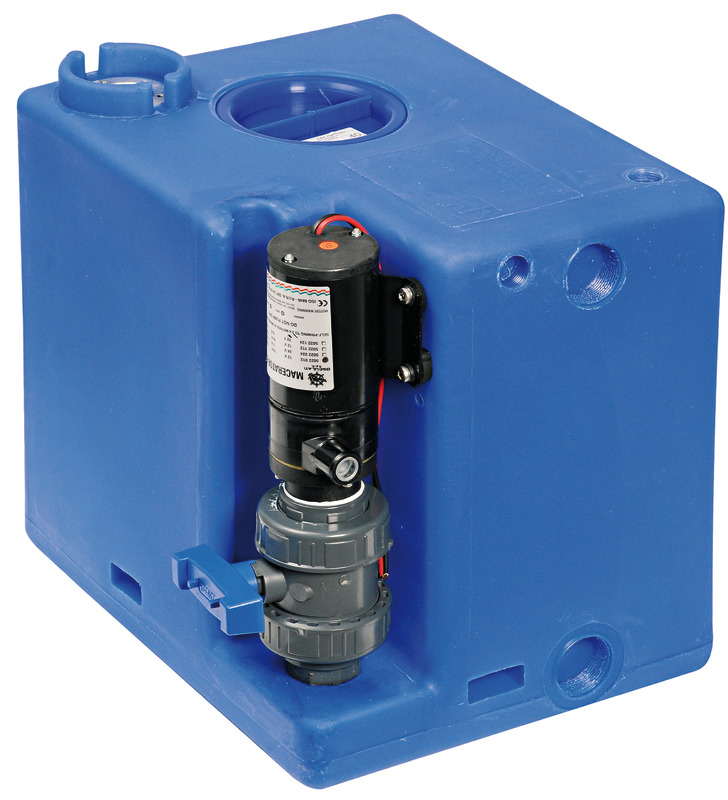 Waste water tank w/macerator 12 V 52 l 1 Waste water tank w/macerator 12 V 52 l