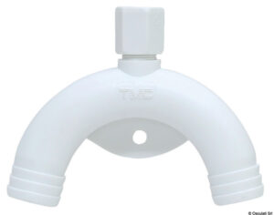 Polypropylene U-trap f. toilet units 19 mm