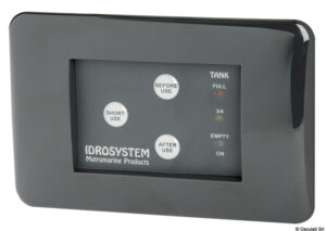 Control panel supplied with all SILENT toilets