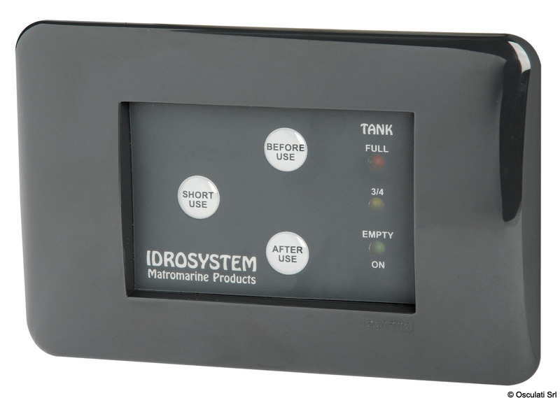 Control panel supplied with all SILENT toilets 1 Control panel supplied with all SILENT toilets