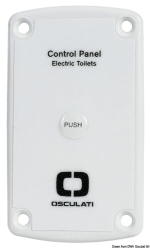 Electric control panel for electric toilets 24 A