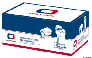 Alternative view of Manual-to-electric toilet conversion kit