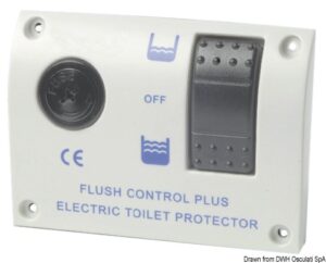 Electric control panel for electric toilets 24 V