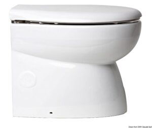 Faired electrical WC porcelain bowl low 12 V