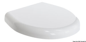 Plastic seat cover for TECMA Elegance WC
