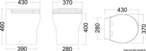 TECMA electric toilet Elegance 2G 12 V - Image 3