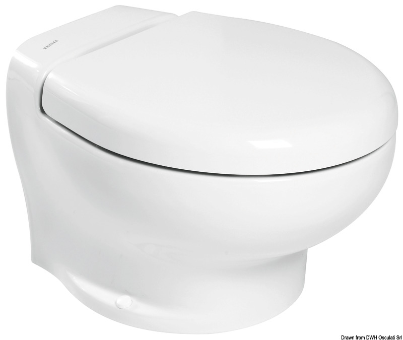 TECMA Nano electric toilet bowl 24V 1 TECMA Nano electric toilet bowl 24V