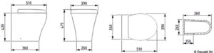 TECMA Breex electric toilet 24V - Image 3