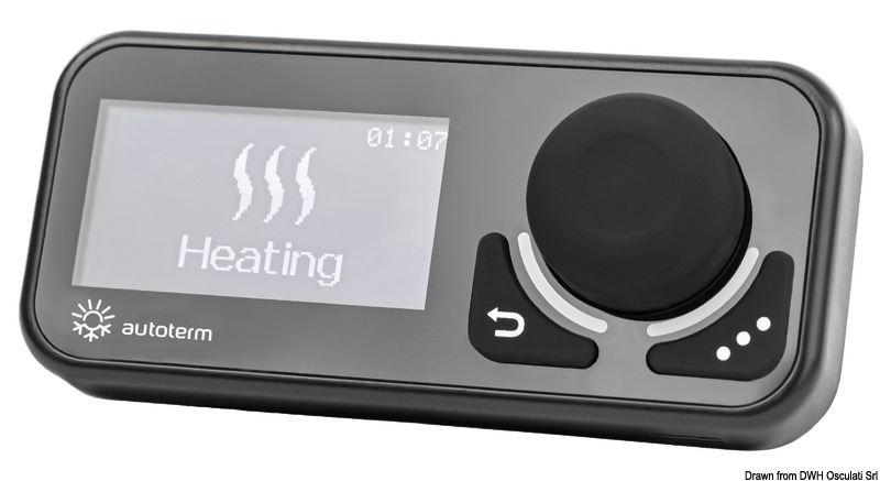 Digital control panel for AUTOTERM air heaters 1 Digital control panel for AUTOTERM air heaters