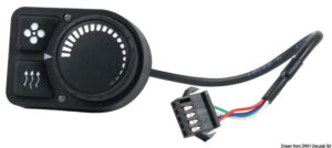 Analogic control panel for AUTOTERM air heaters