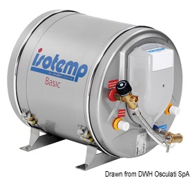 ISOTEMP Indel Webasto Marine boiler 24 l