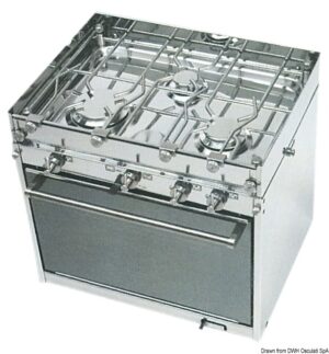 TECHIMPEX Topline cooker 3 burners