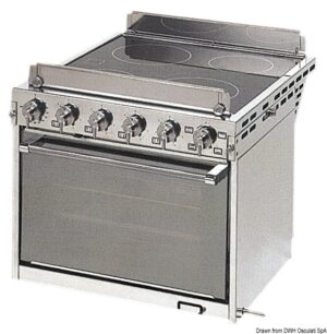 Electric kitchen with oven